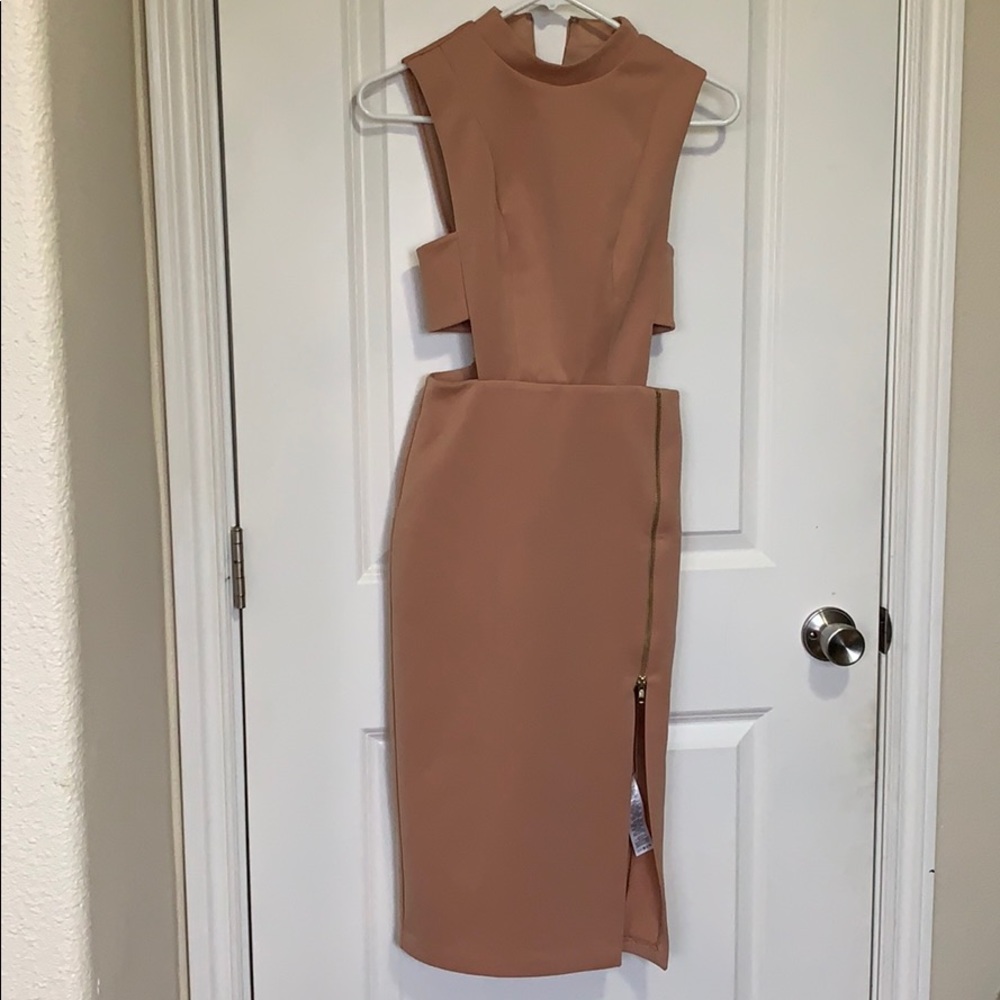 ASOS Tan/Peach cute dress